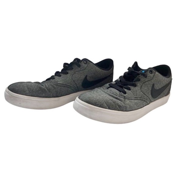 Nike SB Gray Check Canvas Casual Sneakers - Men’s 8.5 - Picture 3 of 5